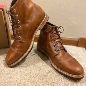 Red Wing Shoes Tan Leather Men's Boots